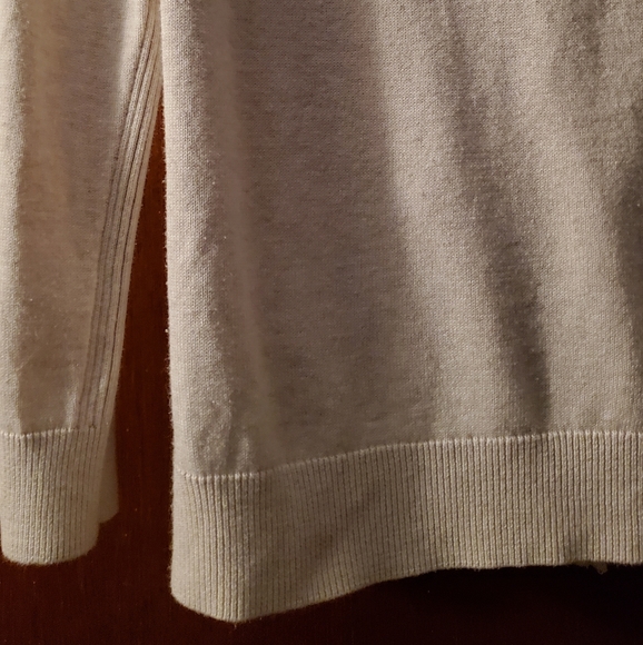 Structure beige long zip-up hoodie - Picture 7 of 10